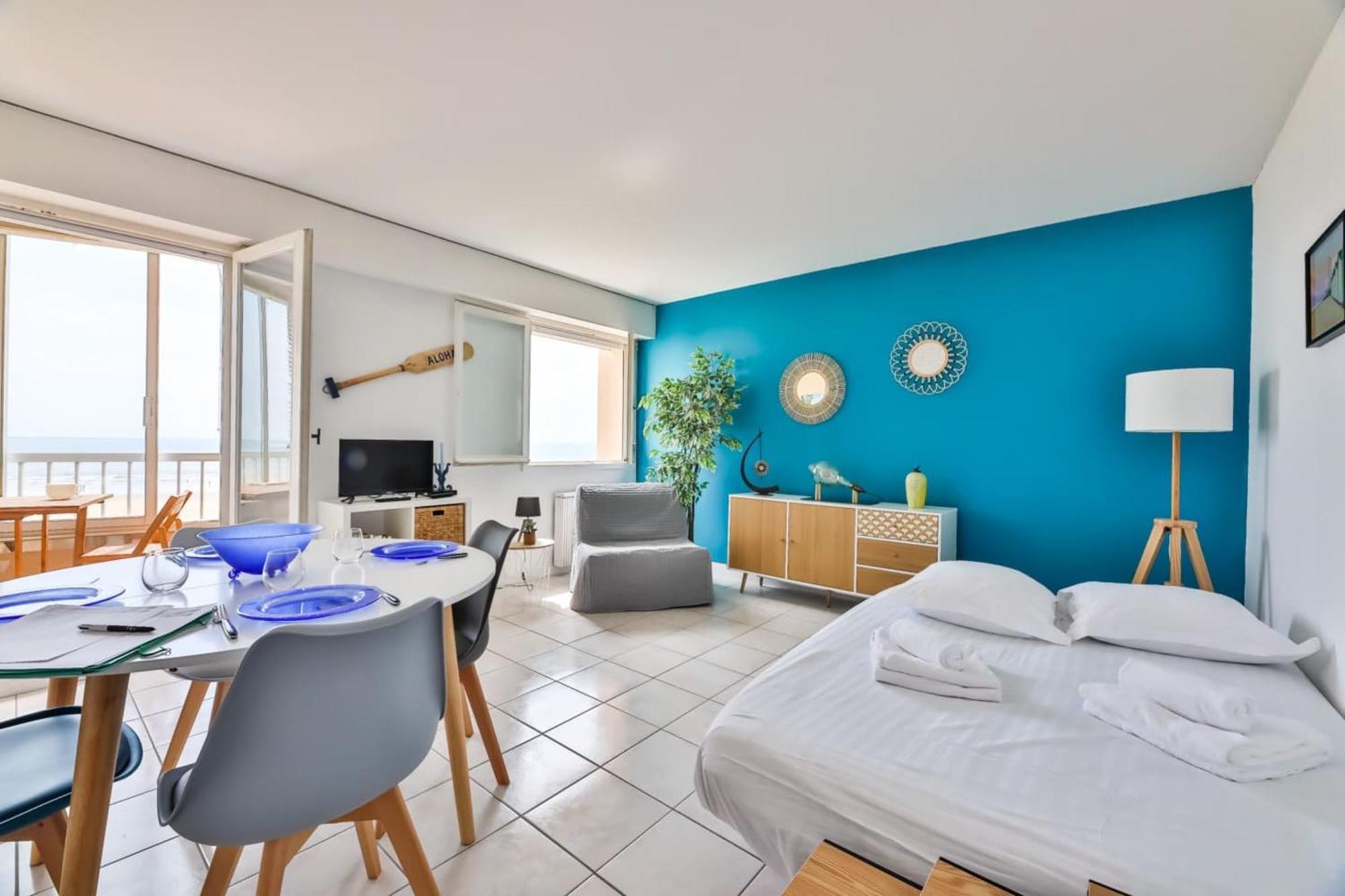 Horizon - Sejour Cocooning Vue Mer Apartment Saint-Jean-de-Monts Bagian luar foto